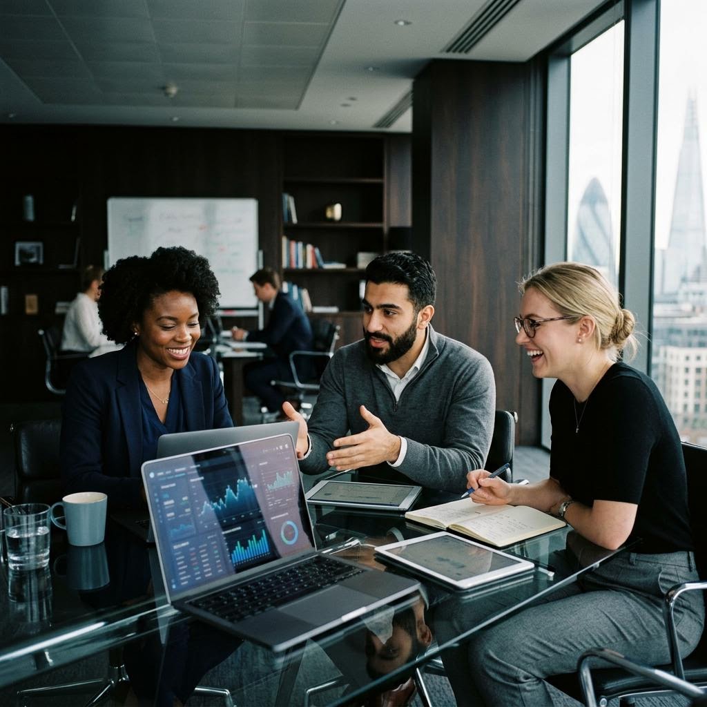 Neurshard Entwickler und Analystenteam am Standort